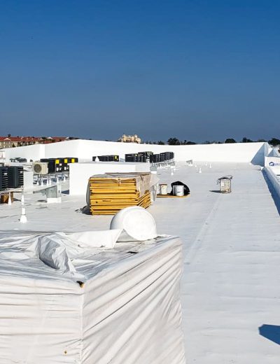 commercial tpo flat roofing services by everth roofing of america